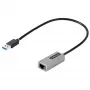 StarTech.com USB31000S2 adaptador de USB 3.0 a Gigabit Ethernet, 10/100/1000 Mbps, de USB a RJ45, cable integrado de 30 cm