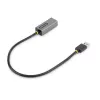 StarTech.com USB31000S2 adaptador de USB 3.0 a Gigabit Ethernet, 10/100/1000 Mbps, de USB a RJ45, cable integrado de 30 cm
