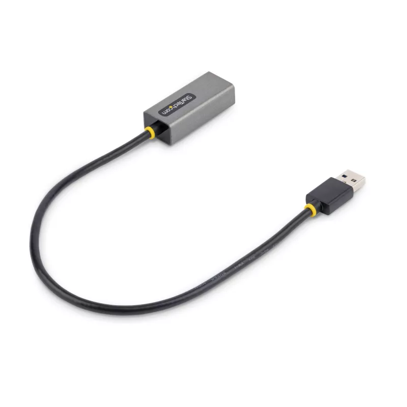 StarTech.com USB31000S2 adaptador de USB 3.0 a Gigabit Ethernet, 10/100/1000 Mbps, de USB a RJ45, cable integrado de 30 cm