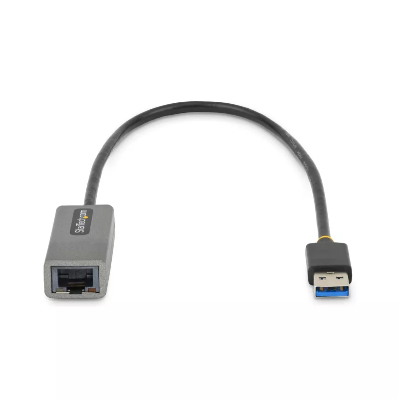 StarTech.com USB31000S2 adaptador de USB 3.0 a Gigabit Ethernet, 10/100/1000 Mbps, de USB a RJ45, cable integrado de 30 cm