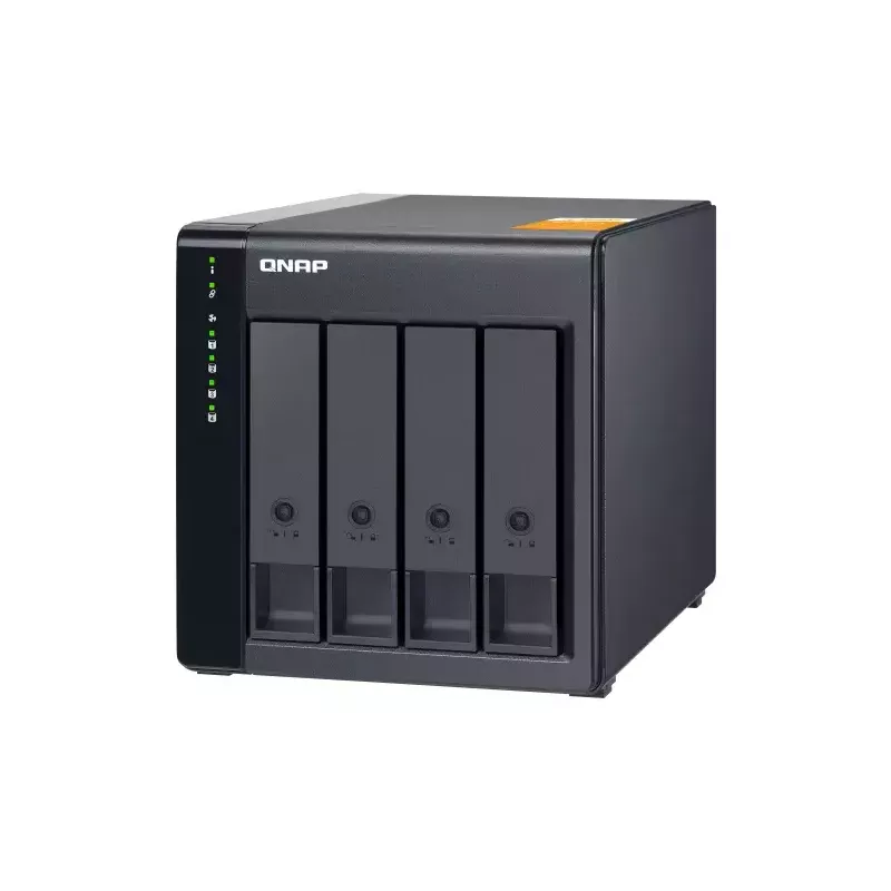 QNAP Caja de almacenamiento JBOD SATA 6Gbps de sobremesa de alto rendimiento | TL-D400S | Negro