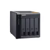 QNAP Caja de almacenamiento JBOD SATA 6Gbps de sobremesa de alto rendimiento | TL-D400S | Negro