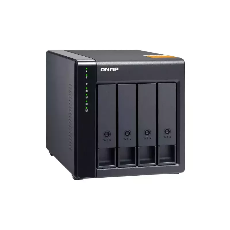 QNAP Caja de almacenamiento JBOD SATA 6Gbps de sobremesa de alto rendimiento | TL-D400S | Negro