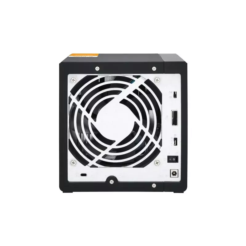 QNAP Caja de almacenamiento JBOD SATA 6Gbps de sobremesa de alto rendimiento | TL-D400S | Negro