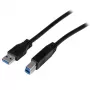 StarTech.com Cable SuperSpeed USB 3.0 A a B certificado de 1m (3ft) - M/M
