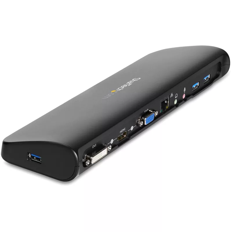 StarTech.com Estación de acoplamiento USB 3.0 para doble monitor con HDMI y DVI/VGA