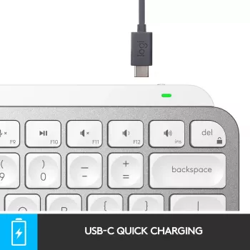 Logitech MX Keys Mini Teclado inalámbrico retroiluminado Mini QWERTY