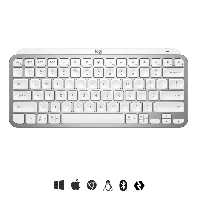 Logitech MX Keys Mini Teclado inalámbrico retroiluminado Mini QWERTY