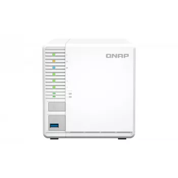 QNAP TS-364 NAS Torre Intel® Celeron® N5095 8 GB DDR4 0 TB QNAP Turbo System blanco