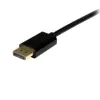 StarTech.com Cable Mini DisplayPort a DisplayPort 1.2 de 2m - Cable adaptador Mini DisplayPort a DisplayPort 4K x 2K UHD - Cable Mini DP a DP para monitor - Cable convertidor mDP a DP