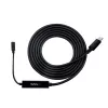 StarTech.com Cable USB-C a DisplayPort 1.2 de 2,9 m (9,8 ft.) 4K 60Hz – Cable adaptador USB-C a DisplayPort – HBR2 USB Type-C DP Alt Mode a cable de vídeo para monitor DP – Compatible con Thunderbolt 3 – Negro