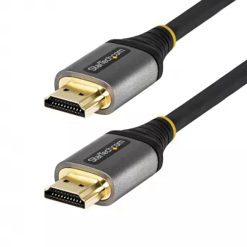StarTech.com cable HDMI 2.1 de 50 cm 8K – cable HDMI Ultra High Speed certificado 48 Gbit/s – 8K 60 Hz/4K 120 Hz HDR10+ eARC – cable HDMI Ultra HD 8K – monitor/TV/display – funda TPE flexible