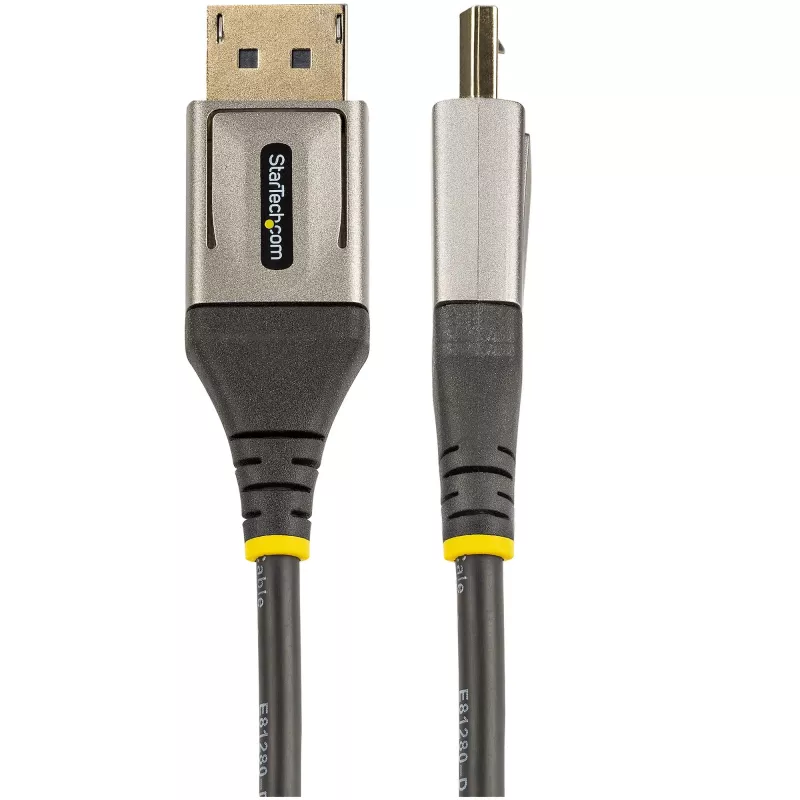 StarTech.com cable DisplayPort 1.4 de 13ft (4 m) certificado por VESA – 8K 60Hz HDR10 – vídeo Ultra HD 4K 120Hz – cable/cordón DP 1.4 – para monitores/pantallas – cable DisplayPort a DisplayPort – M/M