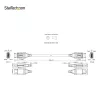 StarTech.com cable DisplayPort 1.4 de 13ft (4 m) certificado por VESA – 8K 60Hz HDR10 – vídeo Ultra HD 4K 120Hz – cable/cordón DP 1.4 – para monitores/pantallas – cable DisplayPort a DisplayPort – M/M