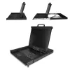 StarTech.com consola KVM para rack – KVM VGA de un puerto con monitor LCD de 17