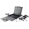 StarTech.com consola KVM para rack – KVM VGA de un puerto con monitor LCD de 17