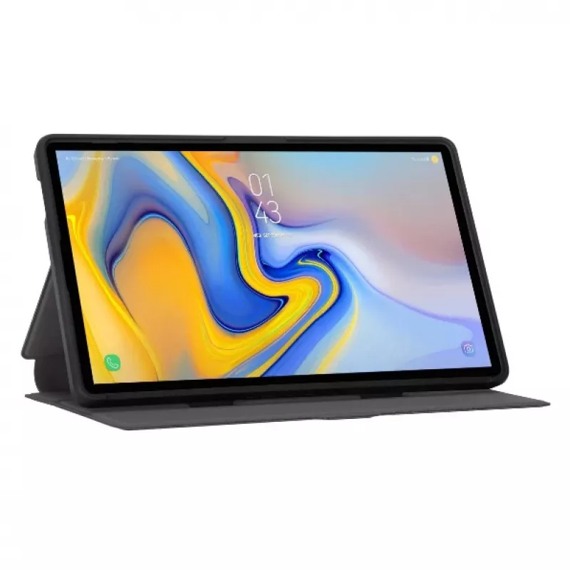 Targus THZ903GL funda con tapa Click-In para Samsung Galaxy Tab A7 Lite de 8,7 pulgadas (22,1 cm), TPU, negra