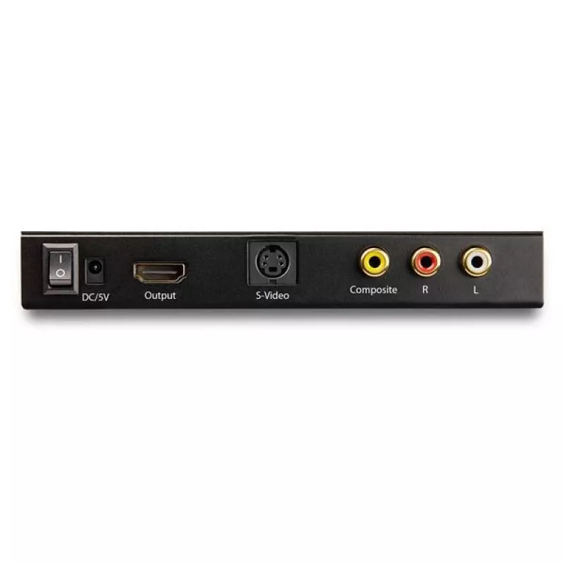 StarTech.com convertidor de S-Video o Composite a HDMI con audio – 720p – NTSC y PAL