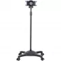 StarTech.com soporte móvil para tablet con ruedas bloqueables – carro ajustable en altura – soporte universal rodante de suelo para tablets de 7 a 11