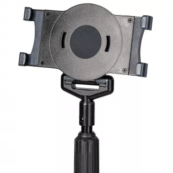 StarTech.com soporte móvil para tablet con ruedas bloqueables – carro ajustable en altura – soporte universal rodante de suelo para tablets de 7 a 11