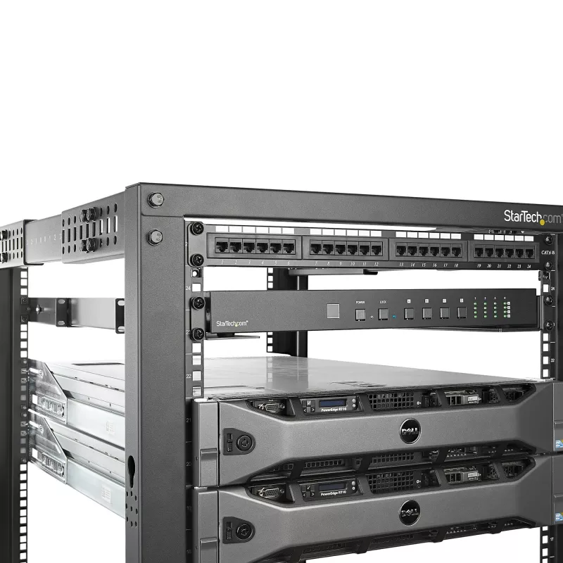 StarTech.com Guías de rack de servidor 1HE de 19