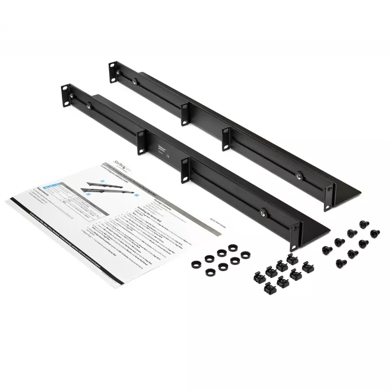 StarTech.com Guías de rack de servidor 1HE de 19