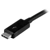 StarTech.com cable USB-C Thunderbolt 3 (20Gbps) de 1m – compatible con Thunderbolt, USB y DisplayPort