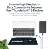 StarTech.com cable USB-C Thunderbolt 3 (20Gbps) de 1m – compatible con Thunderbolt, USB y DisplayPort