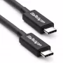StarTech.com cable USB-C Thunderbolt 3 (20Gbit/s) de 2m – compatible con Thunderbolt, USB y DisplayPort