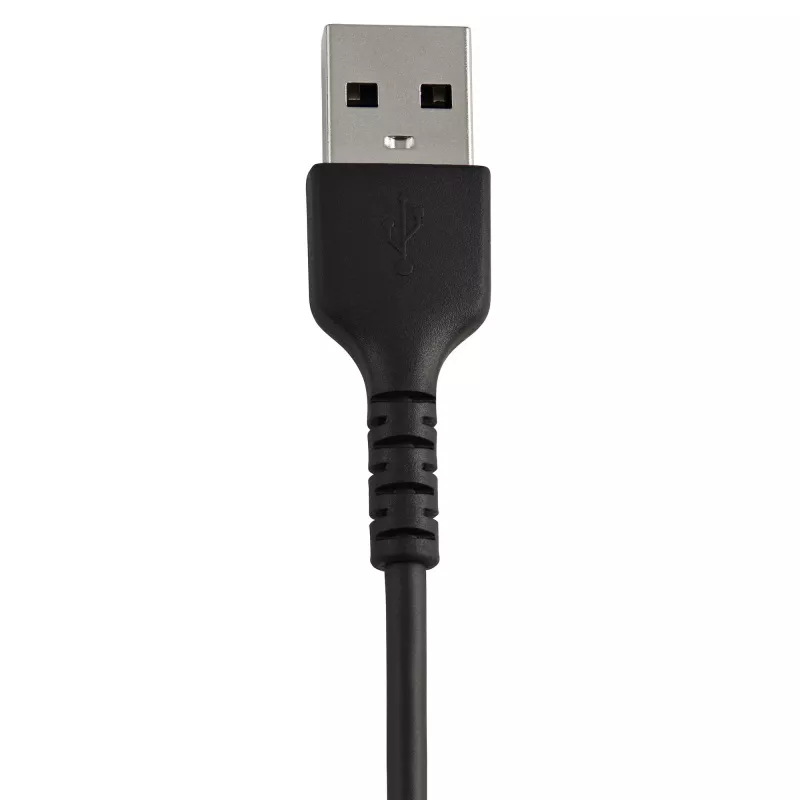 StarTech.com cable USB-A a Lightning negro resistente de 15 cm – cable de carga/sincronización USB Type-A a Lightning de fibra de aramida robusto – certificado Apple MFi para iPad/iPhone 12