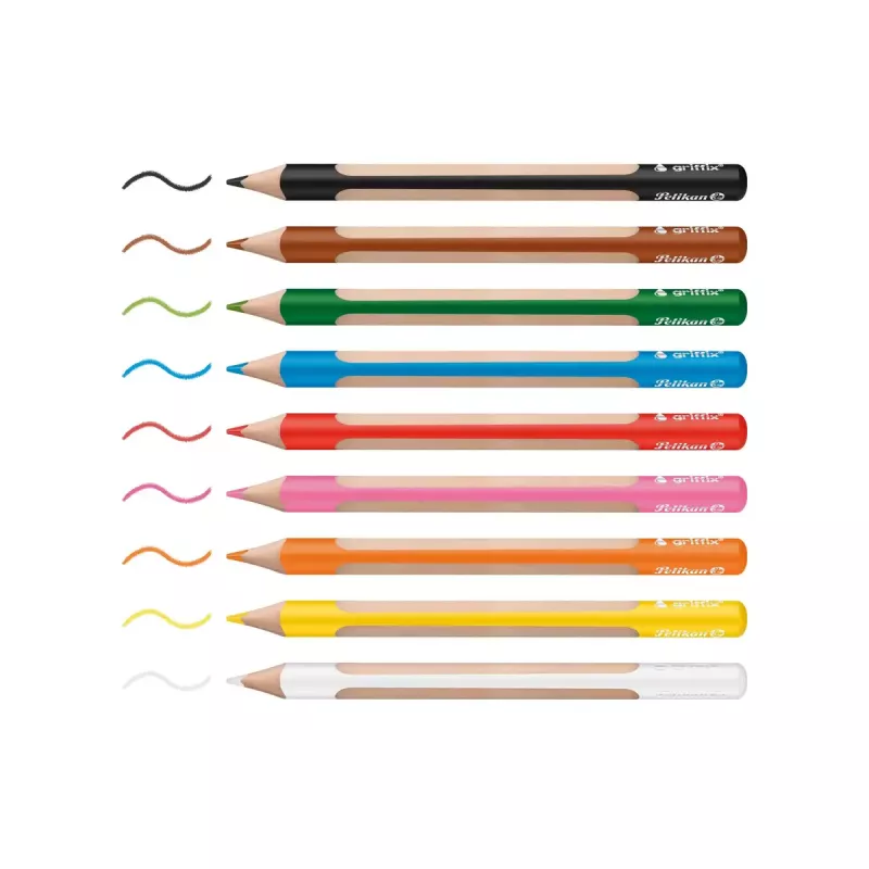 Pelikan griffix surtido de lápices de colores y de grafito (10 uds.)