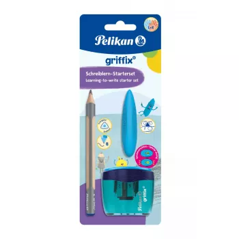 Pelikan griffix set B lápiz triangular gris 3,5 mm 140 mm
