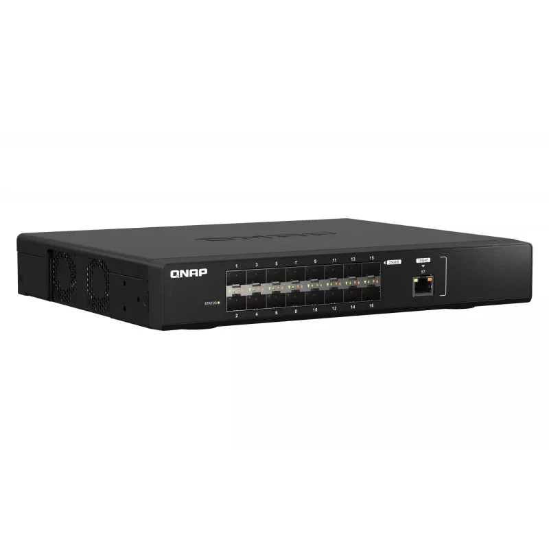 QNAP QSW-M5216-1T switch de red gestionado L2 negro