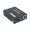 Convertidor de medios Intellinet 10GBase-T a 10GBase-R, 1 ranura SFP+ 10 GB, 1 puerto RJ45 10GB