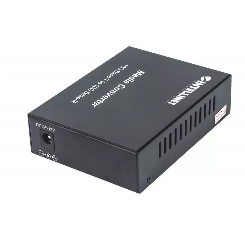 Convertidor de medios Intellinet 10GBase-T a 10GBase-R, 1 ranura SFP+ 10 GB, 1 puerto RJ45 10GB