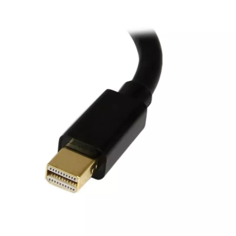 Adaptador StarTech.com Mini DisplayPort a DisplayPort - vídeo 4K x 2K UHD - convertidor Mini DP a DP - adaptador Mini DisplayPort a DisplayPort 1.2 - PC/ordenador mDP a monitor/pantalla DP