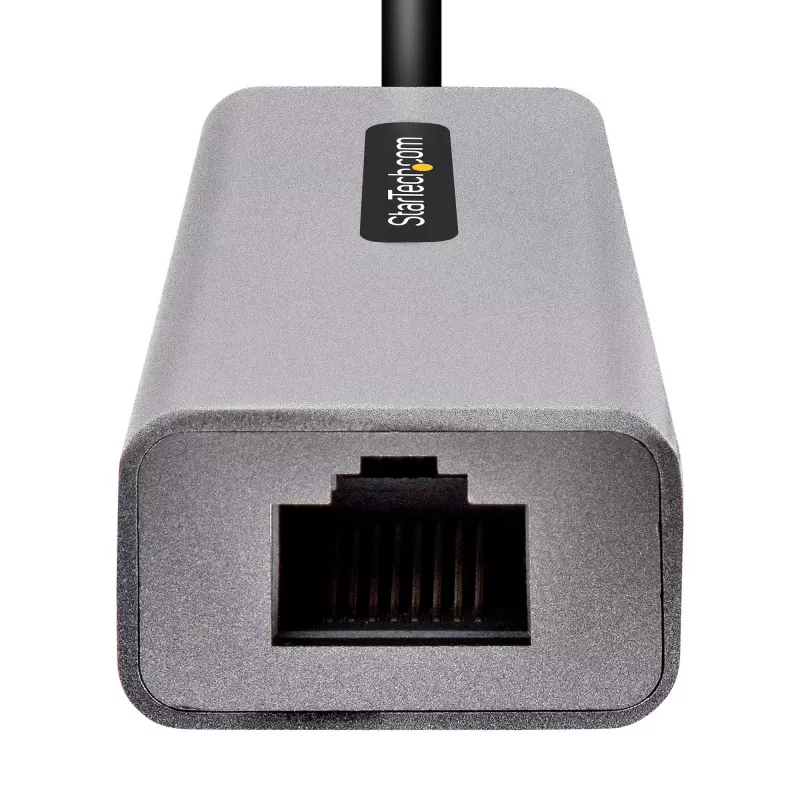StarTech.com US1GC30B2 adaptador de USB-C a Gigabit Ethernet, USB 3.0, 10/100/1000 Mbps, ASIX AX88179A, cable de 30 cm, gris