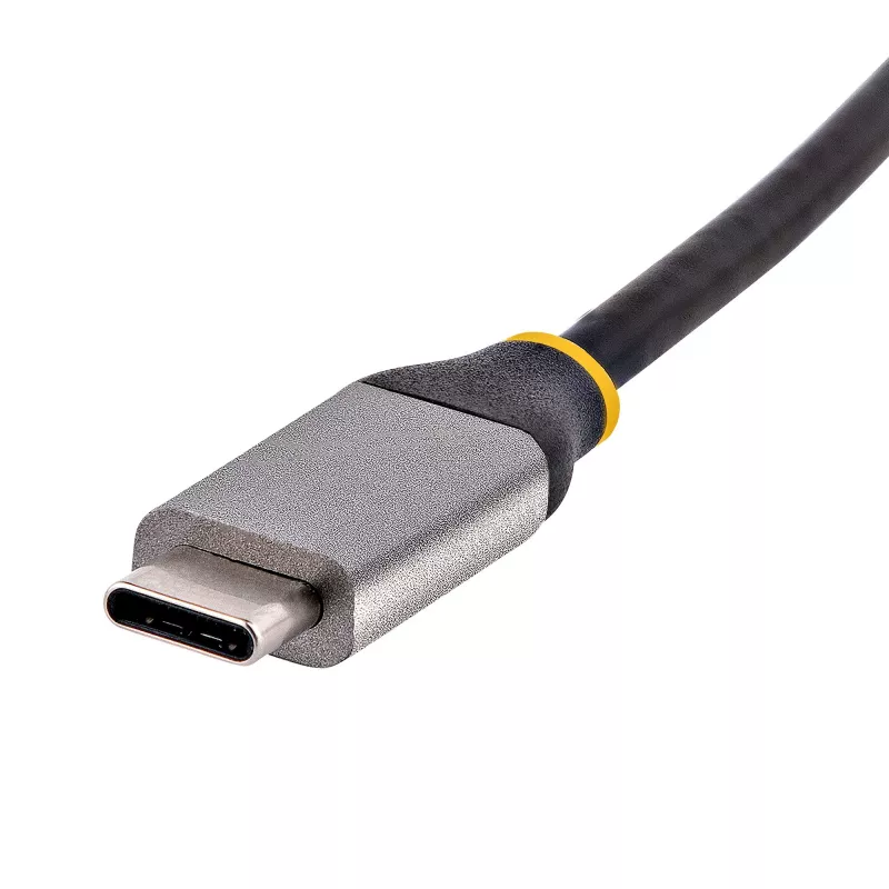 StarTech.com US1GC30B2 adaptador de USB-C a Gigabit Ethernet, USB 3.0, 10/100/1000 Mbps, ASIX AX88179A, cable de 30 cm, gris