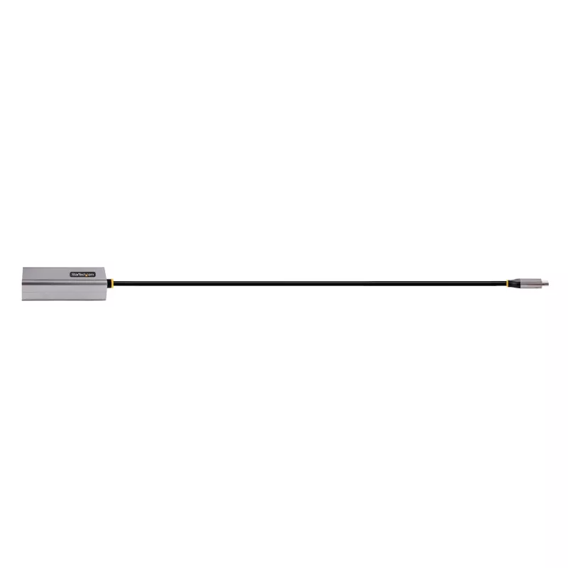 StarTech.com US1GC30B2 adaptador de USB-C a Gigabit Ethernet, USB 3.0, 10/100/1000 Mbps, ASIX AX88179A, cable de 30 cm, gris