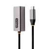 StarTech.com US1GC30B2 adaptador de USB-C a Gigabit Ethernet, USB 3.0, 10/100/1000 Mbps, ASIX AX88179A, cable de 30 cm, gris