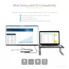 Adaptador StarTech.com Mini DisplayPort a HDMI - adaptador mDP a HDMI - 1080p - Mini DisplayPort 1.2 a monitor/pantalla HDMI - convertidor de vídeo Mini DP a HDMI - cable conectado de 30 cm - versión actualizada de MDP2HDMI
