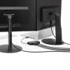 Mini dock USB 3.0 StarTech.com – estación de acoplamiento USB-A de doble monitor con vídeo DisplayPort 4K 60Hz y Gigabit Ethernet – cable de 30 cm – adaptador portátil USB 3.1 Gen 1 Type-A para portátil