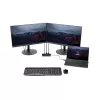 Mini dock USB 3.0 StarTech.com – estación de acoplamiento USB-A de doble monitor con vídeo DisplayPort 4K 60Hz y Gigabit Ethernet – cable de 30 cm – adaptador portátil USB 3.1 Gen 1 Type-A para portátil