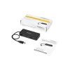 Mini dock USB 3.0 StarTech.com – estación de acoplamiento USB-A de doble monitor con vídeo DisplayPort 4K 60Hz y Gigabit Ethernet – cable de 30 cm – adaptador portátil USB 3.1 Gen 1 Type-A para portátil