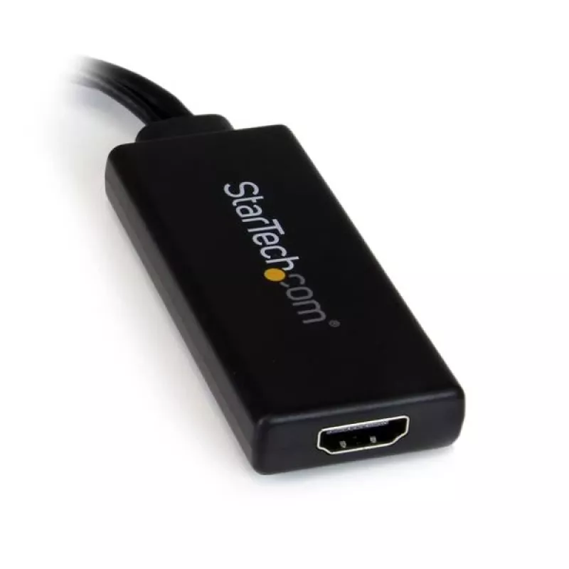 Adaptador StarTech.com VGA a HDMI con audio USB y alimentación – convertidor VGA a HDMI portátil – 1080p