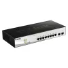 Switch D-Link 10 puertos Gigabit Smart Managed con 2 puertos SFP