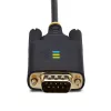 Cable adaptador StarTech.com de 3 m USB a serie, retención de COM, tornillos/tuercas reemplazables, USB-A a DB9 RS232, chip FTDI, protección ESD, Windows/macOS/Linux