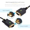 Cable adaptador StarTech.com de 3 m USB a serie, retención de COM, tornillos/tuercas reemplazables, USB-A a DB9 RS232, chip FTDI, protección ESD, Windows/macOS/Linux