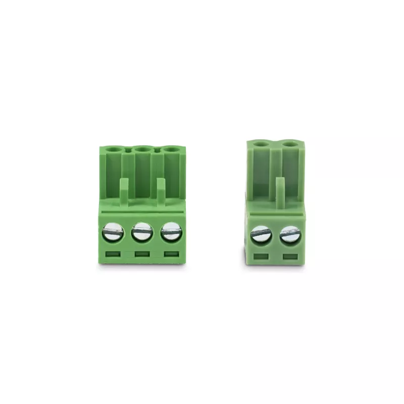 Fuente de alimentación universal DC StarTech.com de 160W (24V/6,6A), cable de 2 hilos de 1,2m, bloques de terminales de 2/3 pines, fuente de alimentación externa 100-240V AC/DC para hubs USB industriales, NA/UK/EU/ANZ