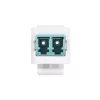 Acoplador StarTech.com LC a LC, acoplador de fibra óptica LC, conector hembra LC/UPC keystone, acoplador de fibra óptica LC keystone dúplex para panel de parcheo
